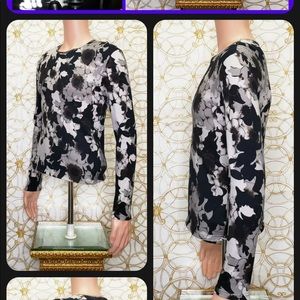 Versace Military Rose print long sleeve shirt SS 12’